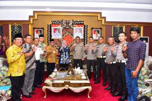 Terima Kunjungan Tim E-TLE Polda, Bupati Siap Dukung